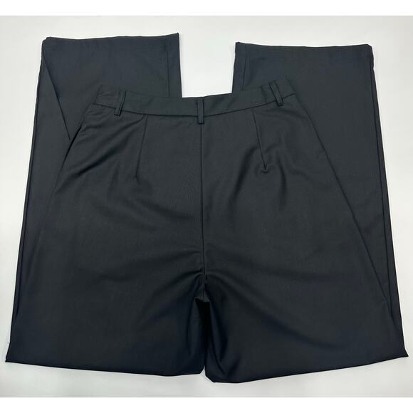 NWT Commense Black Wide Leg Dress Pants Elegant & Polished Size L - Picture 6 of 10